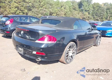 2006 BMW 650I from USA, damaged, VIN WBAEK13406CN77197